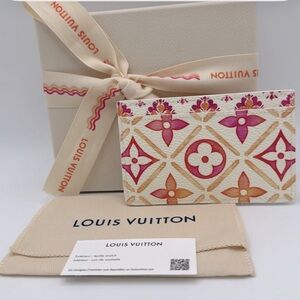 🛑🛑SOLD!!🛑🛑Brand New Louis Vuitton 2024 Limited Edition by the pool Cardholder